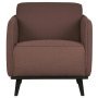 Statement Fauteuil met arm Boucle coffee