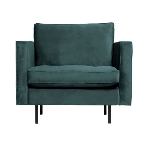 Rodeo Velvet classic fauteuil Teal