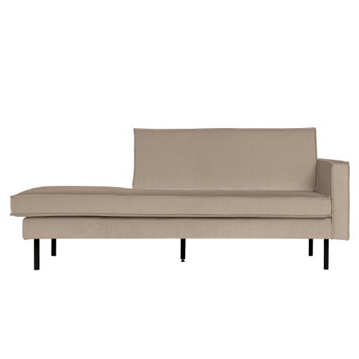 Rodeo Velvet Daybed bank rechts khaki