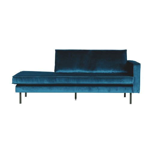 Rodeo Velvet Daybed bank rechts blauw