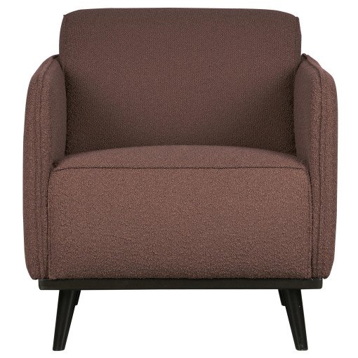 Statement Fauteuil met arm Boucle coffee