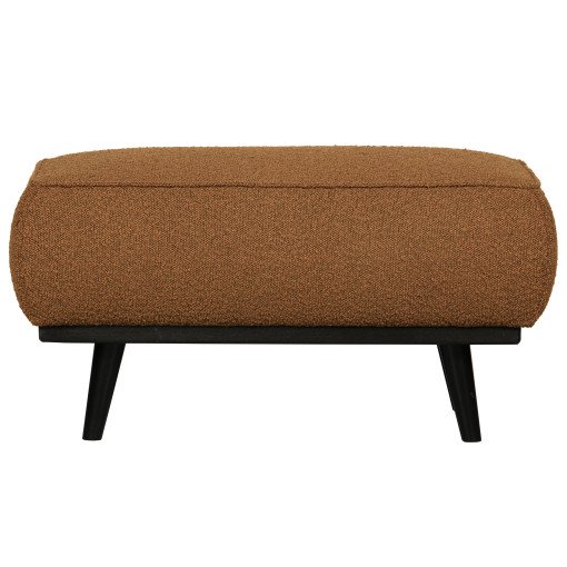 Statement hocker Boucle butter