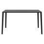 Graceful bureau 130x70 zwart gebeitst geolied eiken