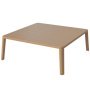 Graceful salontafel 90x90x32 naturel