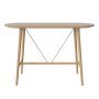 Seed hoge eettafel 160x70 eiken mocca