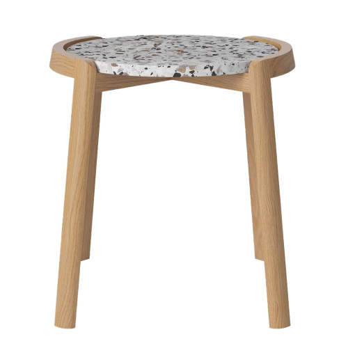 Mix bijzettafel Ø46 terrazzo