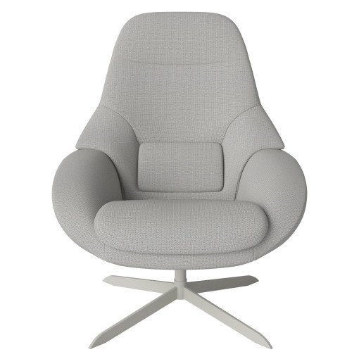 Saga fauteuil tone in tone Grey / Ascot Light Grey