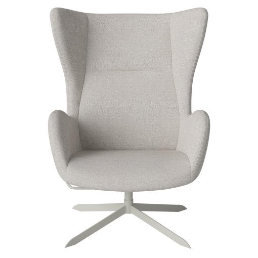Solo fauteuil tone in tone Grey / Memory Grey White