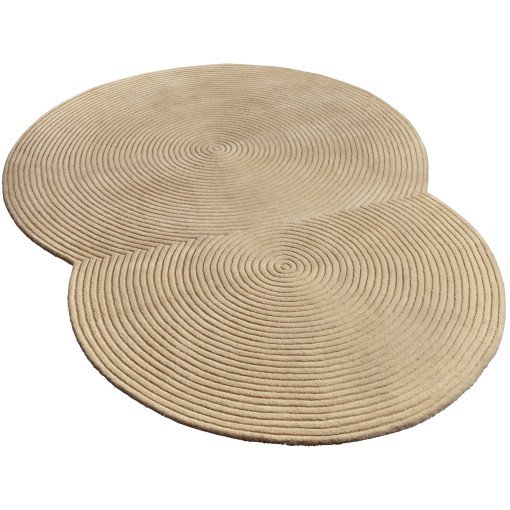 Zen Rounded vloerkleed 175x240 beige