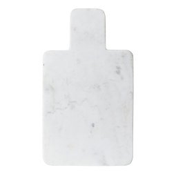 Adam snijplank 17x30 white marble