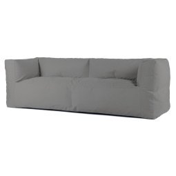 Bryck 3-zits loungebank eco medium grey