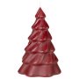 Pinus kerstboom kaars Ø10 burgundy