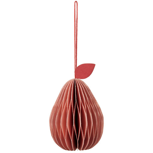 Pear kerst ornament Dusty Pink 