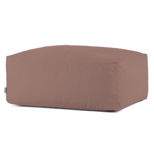 Bryck hocker smooth light brown