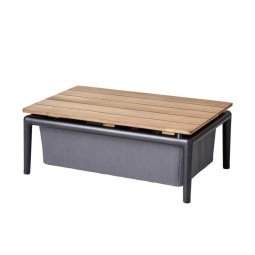 Conic box salontafel 74x52 grijs