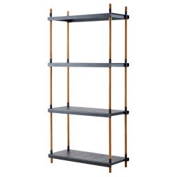 Frame Shelving stellingkast compleet lava grijs