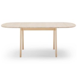 CH002 uitschuifbare tafel 188x90 gezeept beuken