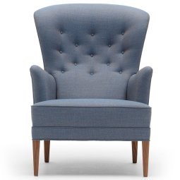 FH419 Heritage fauteuil Canvas 734 onderstel geolied walnoot