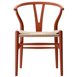 CH24 Wishbone stoel Ilse Crawford Soft, Terracotta