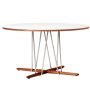 E020 Embrace tafel 139.5cm walnoot wit, geolied