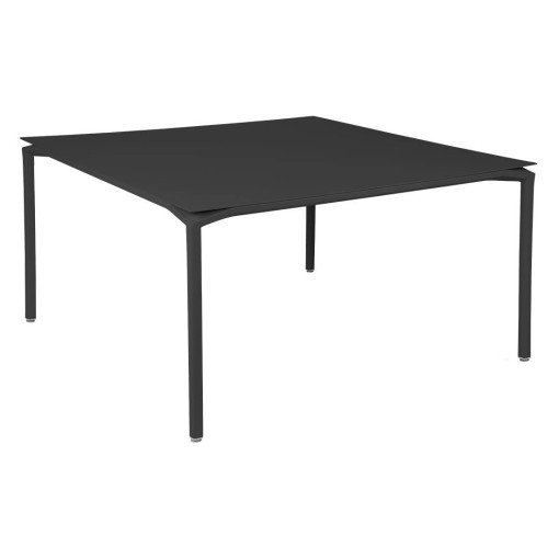 Calvi tuintafel 140x140 Liquorice