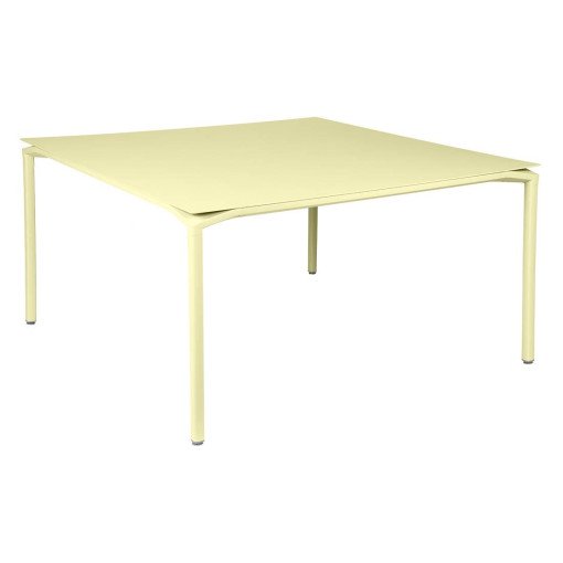 Calvi tuintafel 140x140 Frosted Lemon