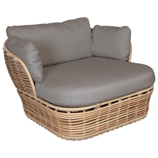 Basket Lounge fauteuil naturel