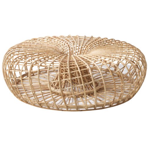 Nest Rattan hocker Ø130 indoor