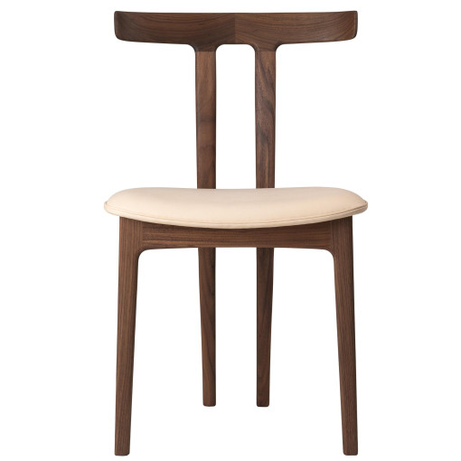 OW58 T-Chair stoel geolied walnoot Sif 90