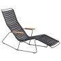 Click Sunrocker ligstoel black