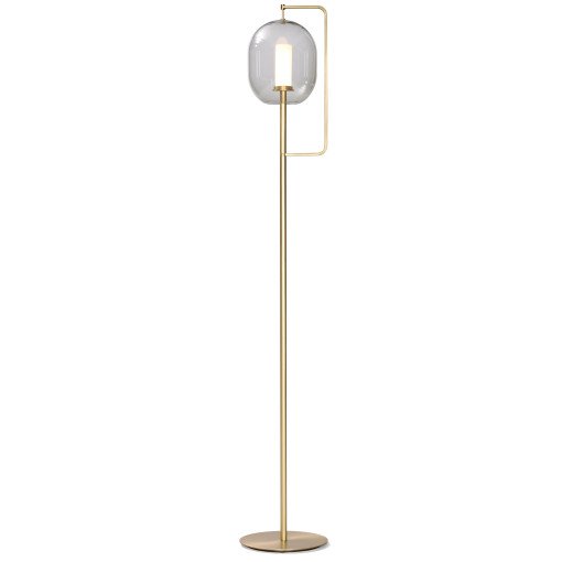 Lantern Large vloerlamp LED Brass