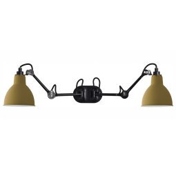 Les Doubles de Gras N204 wandlamp geel