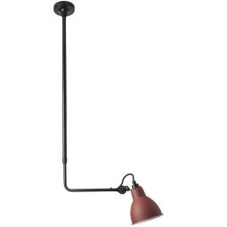 Lampe Gras N313 plafondlamp Ø11.5 rood