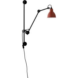 Lampe Gras N210 wandlamp rood