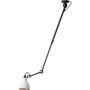 Lampe Gras N302 L plafondlamp wit met koper