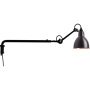 Lampe Gras N203 wandlamp zwart met koper