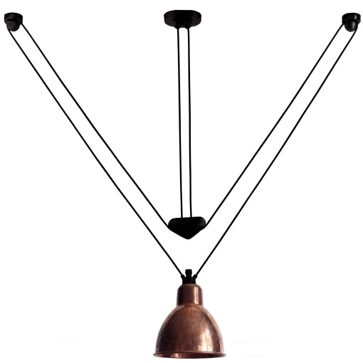 Acrobates de Gras N328 L hanglamp raw koper