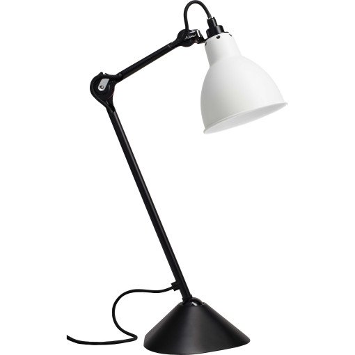 Lampe Gras N205 bureaulamp wit