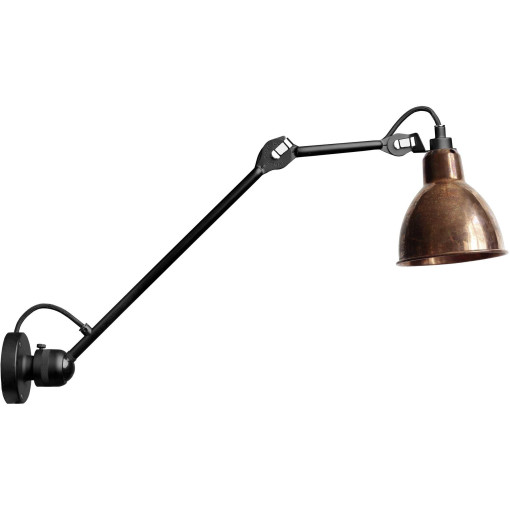 Lampe Gras N304 L40 wandlamp ruw koper