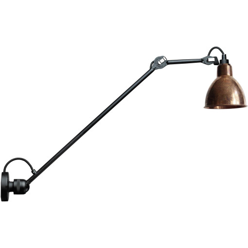 Lampe Gras N304 wandlamp ruw koper