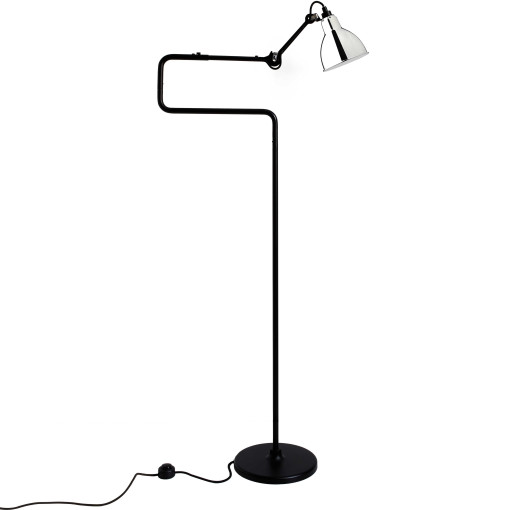 Lampe Gras N411 vloerlamp chroom