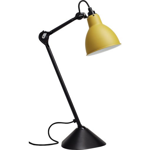 Lampe Gras N205 bureaulamp Geel