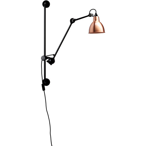 Lampe Gras N210 wandlamp koper