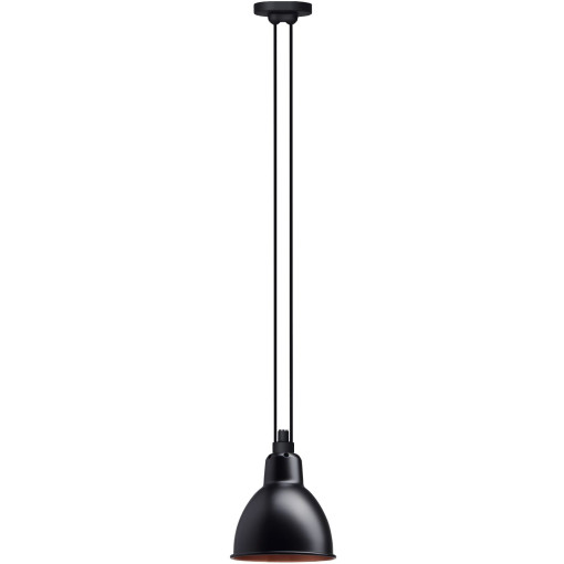 Les Acrobates de Gras N322 L hanglamp Ø17 zwart met koper