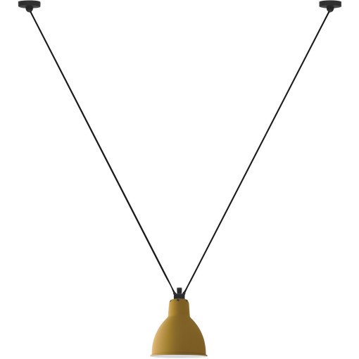 Les Acrobates de Gras N323 L hanglamp Ø17 geel