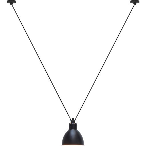 Les Acrobates de Gras N323 L hanglamp Ø17 zwart