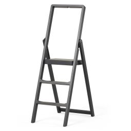 Step Ladder keukentrap Black Stained