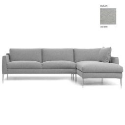 Heelz bank 3-zits 1-arm + chaise longue