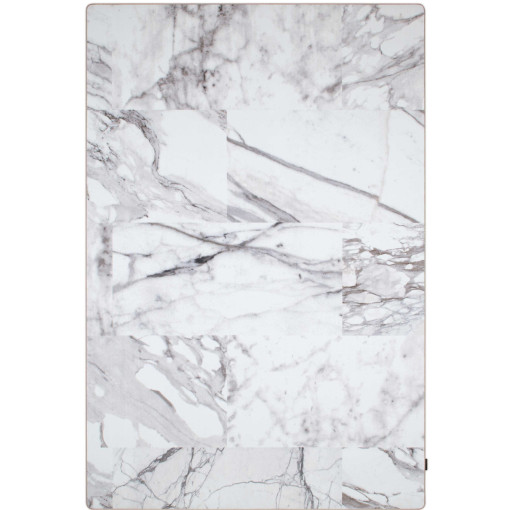 Sense of Marble vloerkleed 200x300 wit marmer