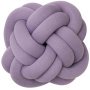 Knot kussen 30x30 lilac
